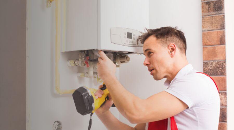 Professional tankless water heater installation in Claymont, DE